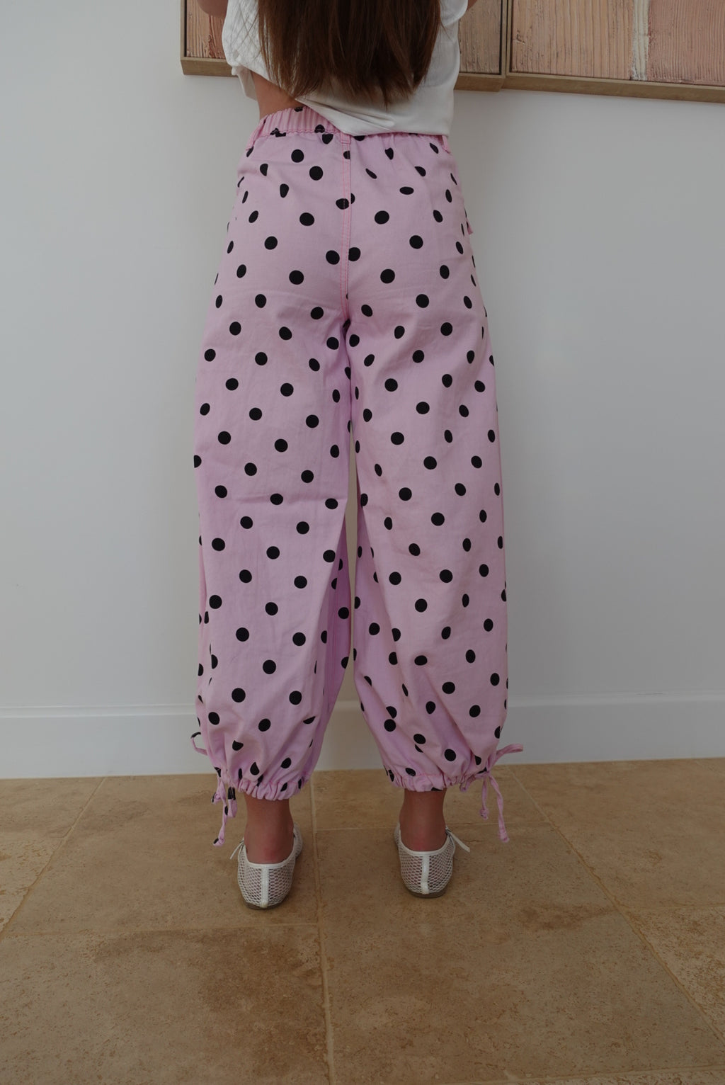 Cool Girl Pink Polka Dot Pants
